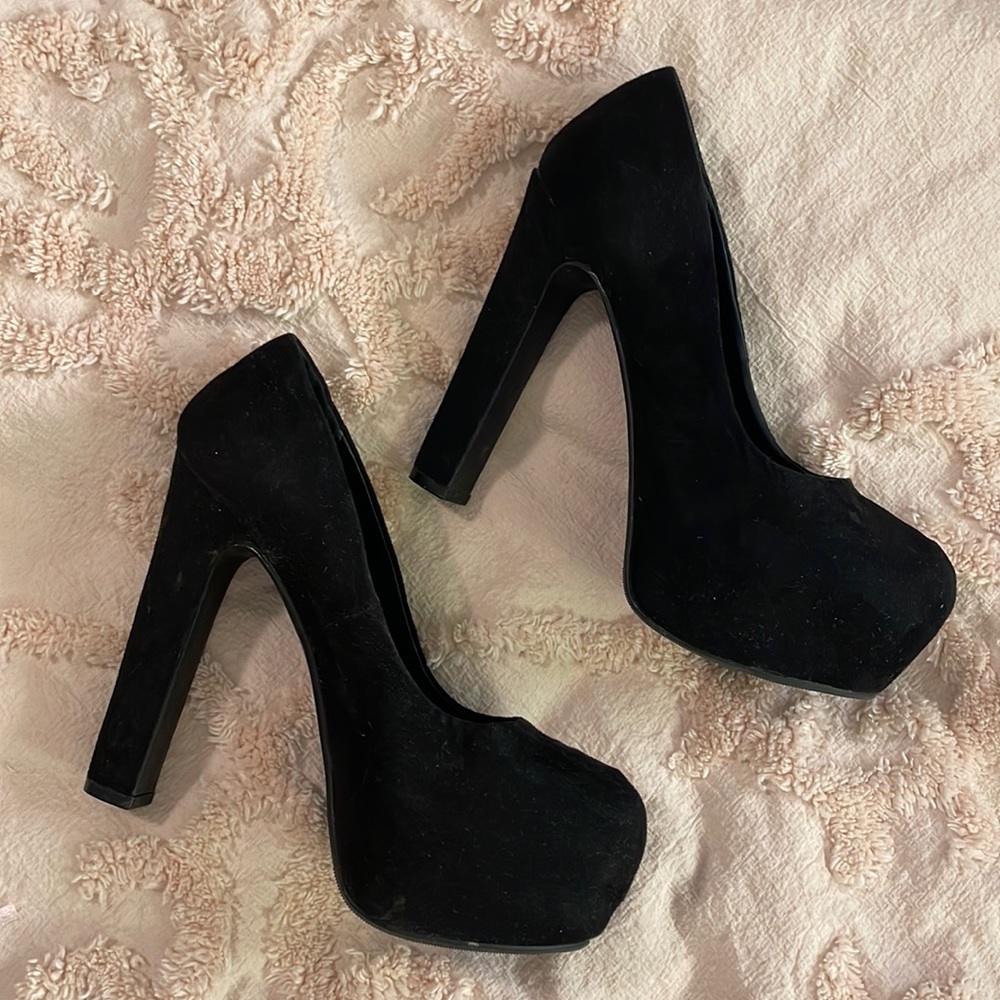 Chunky Platform Heels